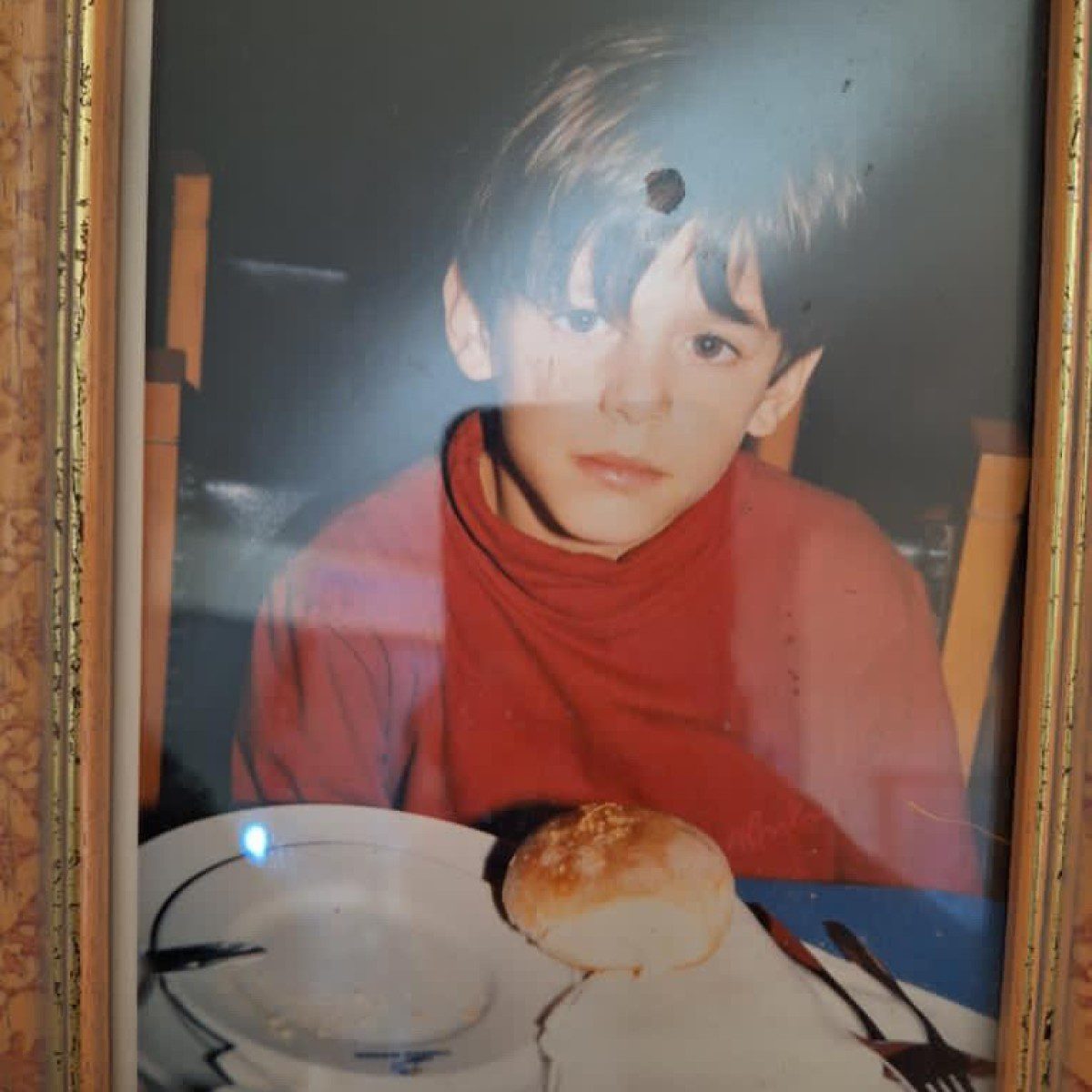 Παναγιώτης Κουτσουμπής παιδί