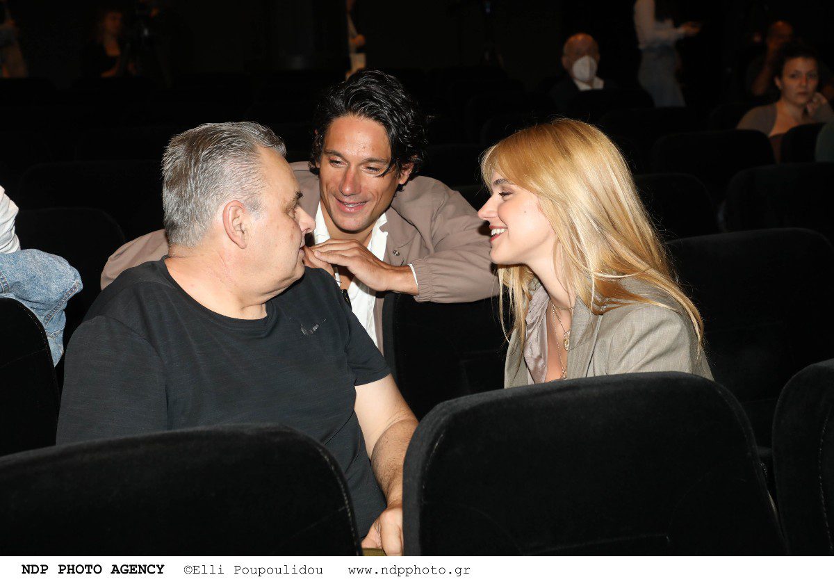 Πάνος Βλάχος, Νατάσα Εξηνταβελώνη με πατέρα