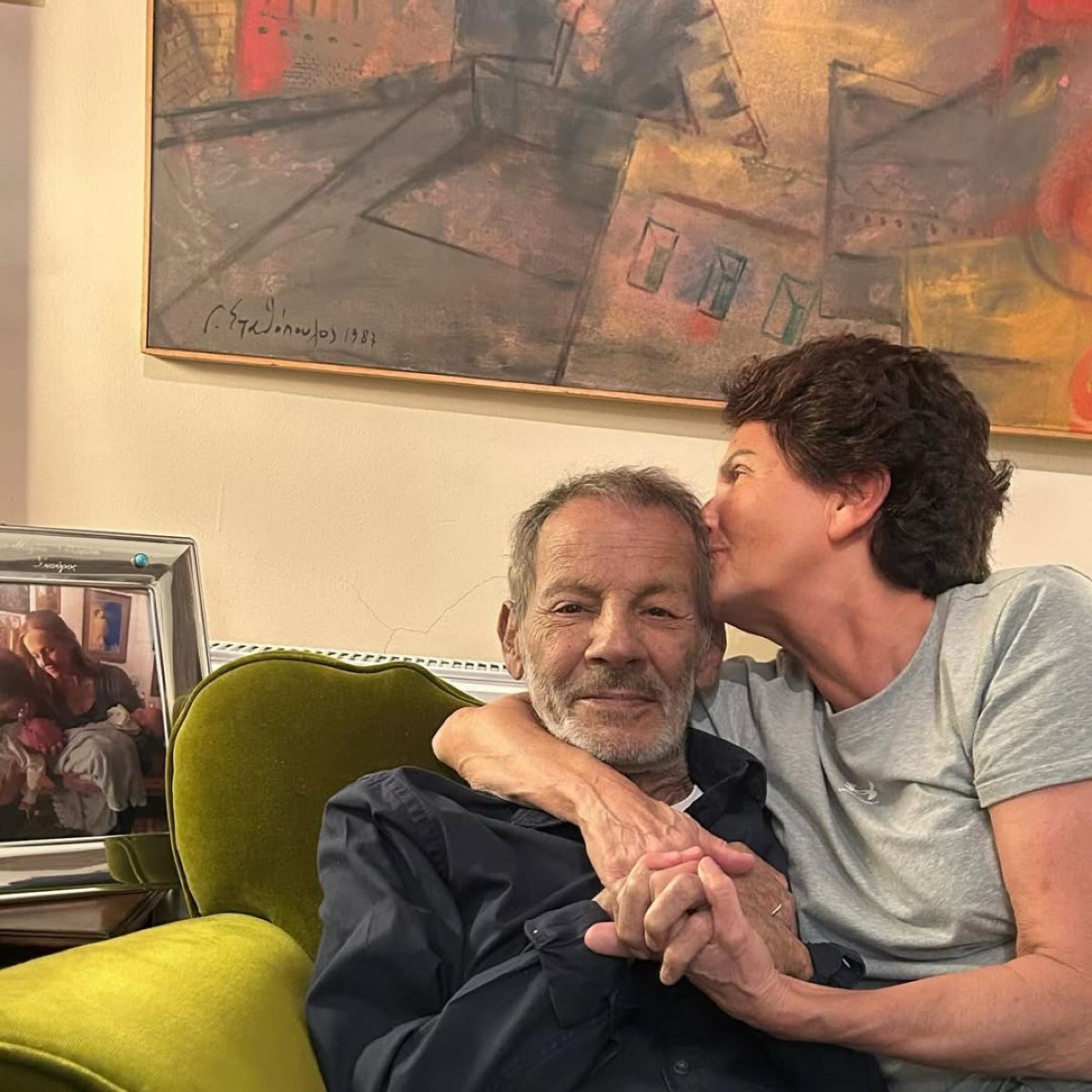 Σταύρος Ξαρχάκος, Άλκηστις Πρωτοψάλτη