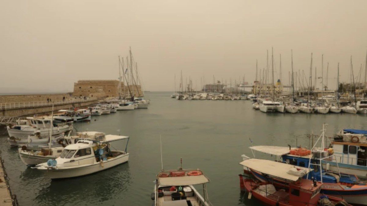 Αφρικανική σκόνη στην Κρήτη