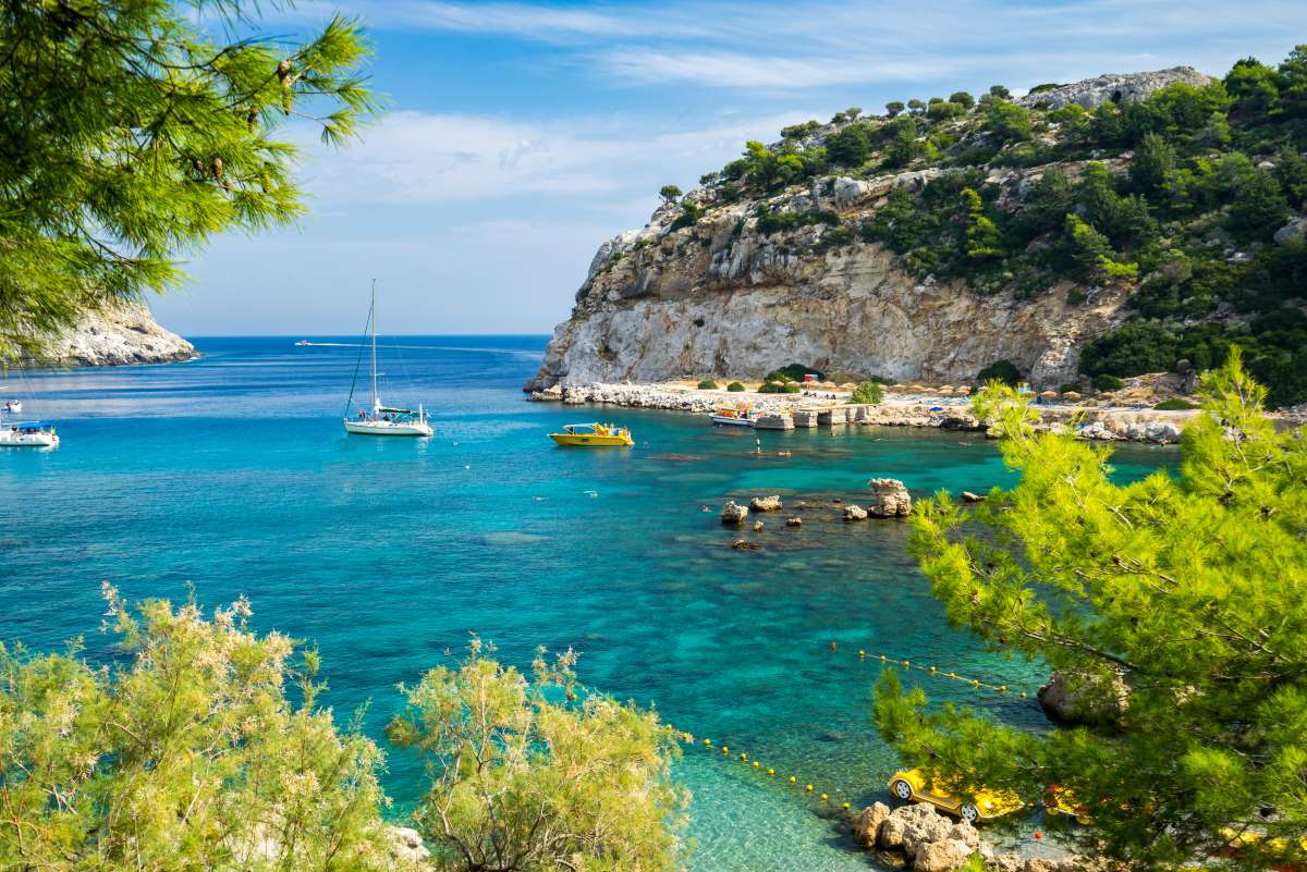 παραλία Άντονι Κουίν Ρόδος