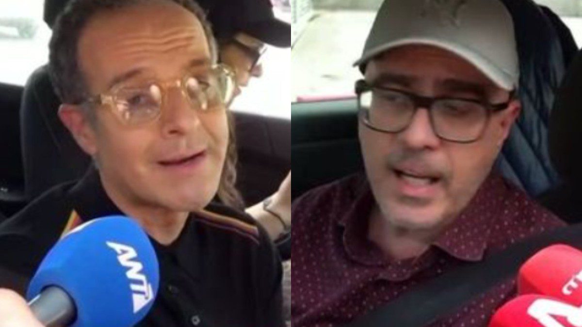 Ο Άρης Καβατζίκης και ο Βαγγέλης Χαρισόπουλος