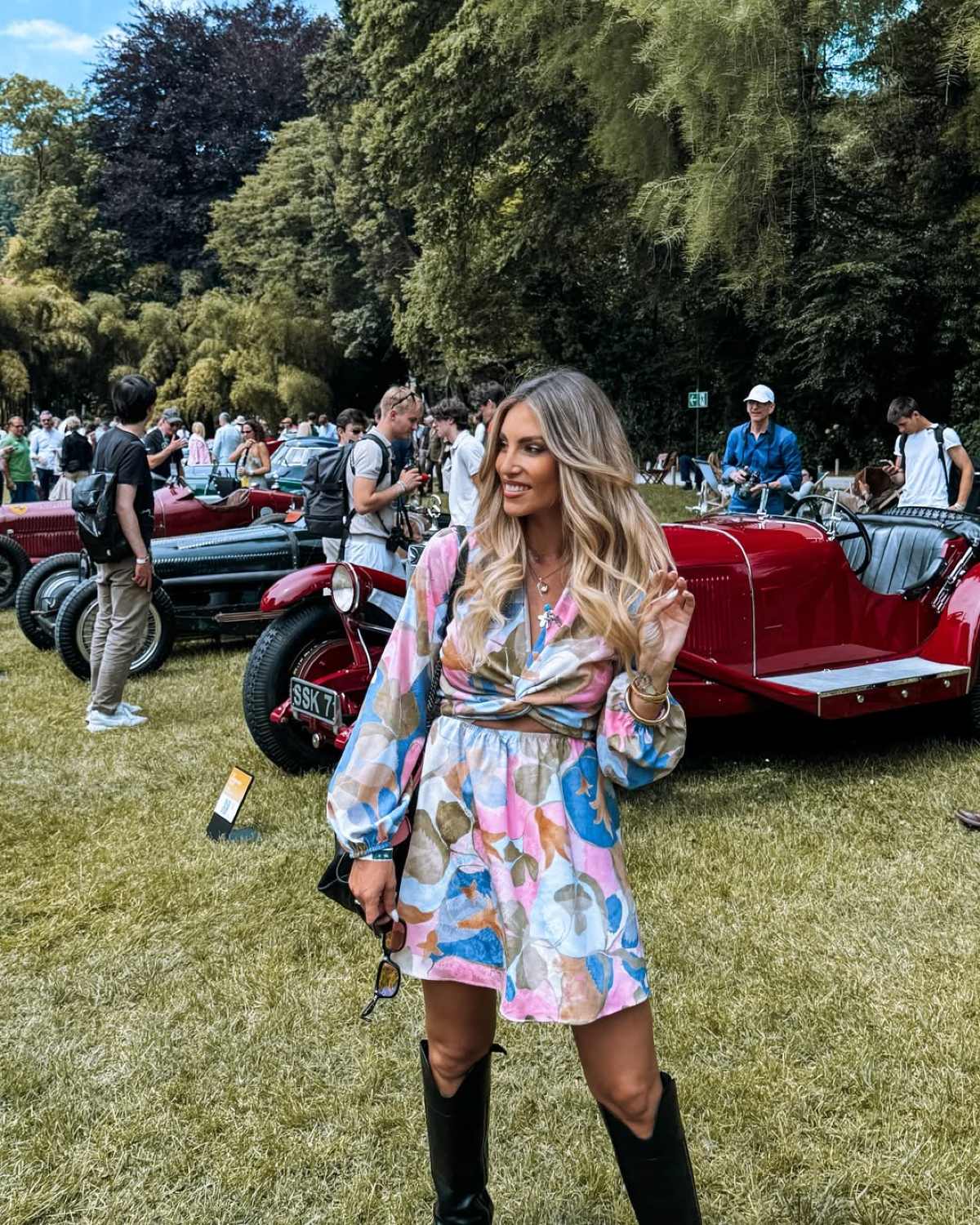 Η Αθηνά Οικονομάκου στη Λίμνη Κόμο