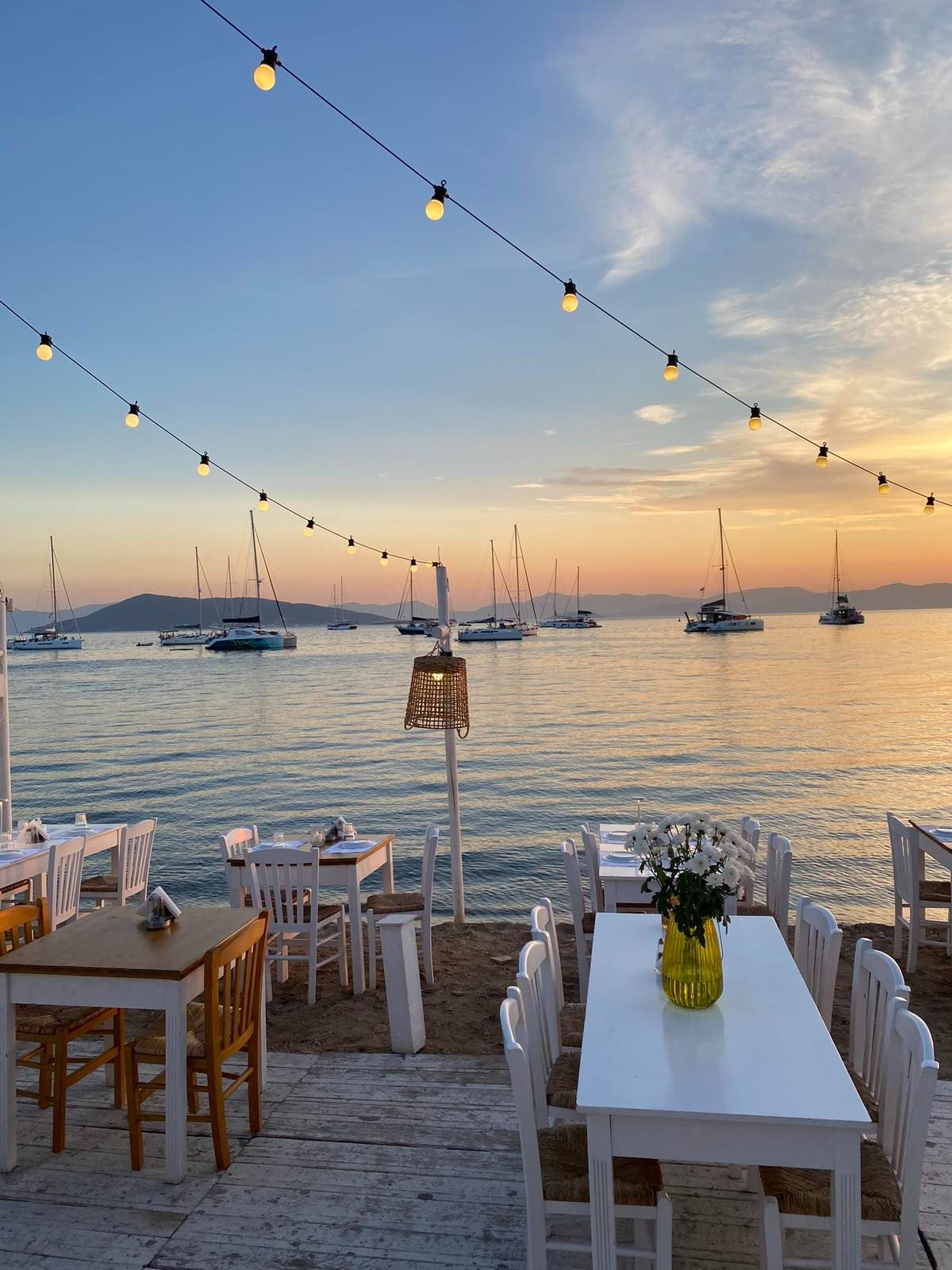 Η υπέροχη θέα του Babis restaurant