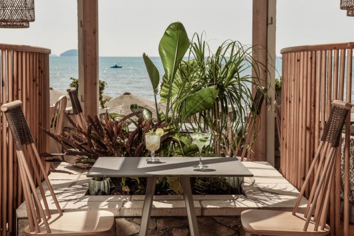 η υπέροχη ατμόσφαιρα στο Brusco