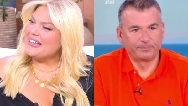 Ο Γιώργος Λιάγκας και η Δανάη Μπάρκα