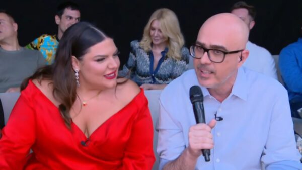 Η Δανάη Μπάρκα και ο Βαγγέλης Χαρισόπουλος