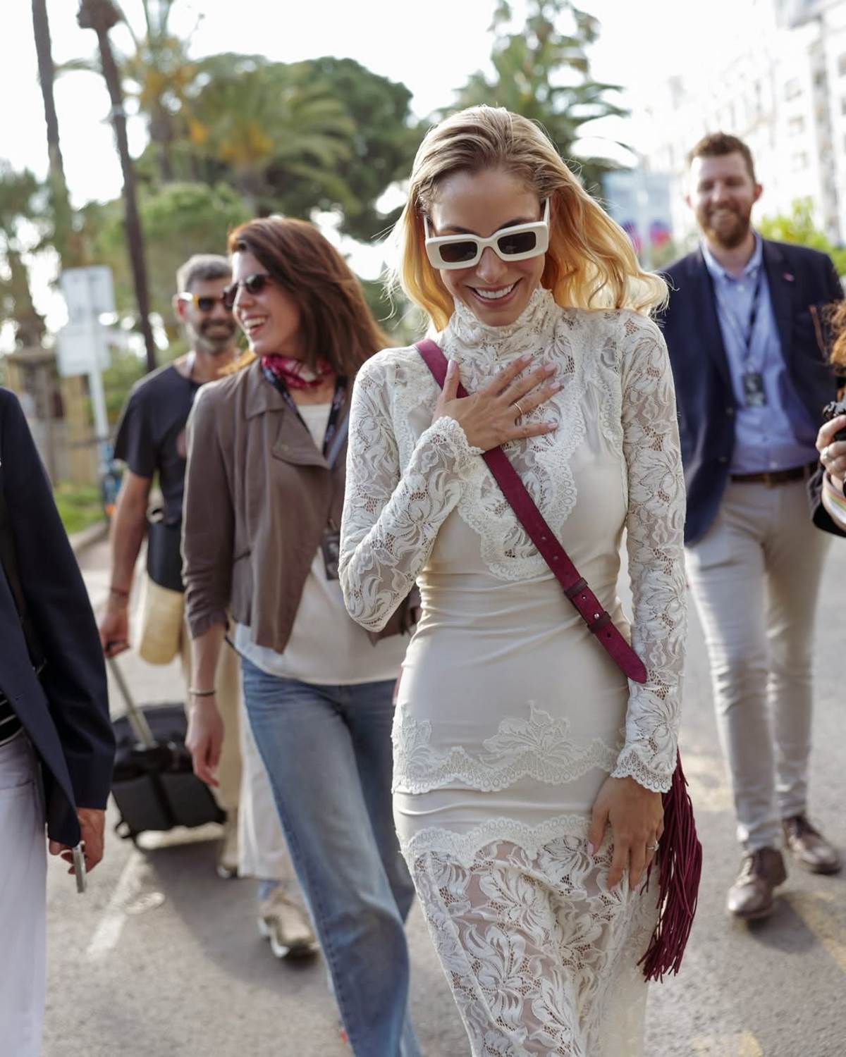 H Δούκισσα Νομικού στις Κάννες