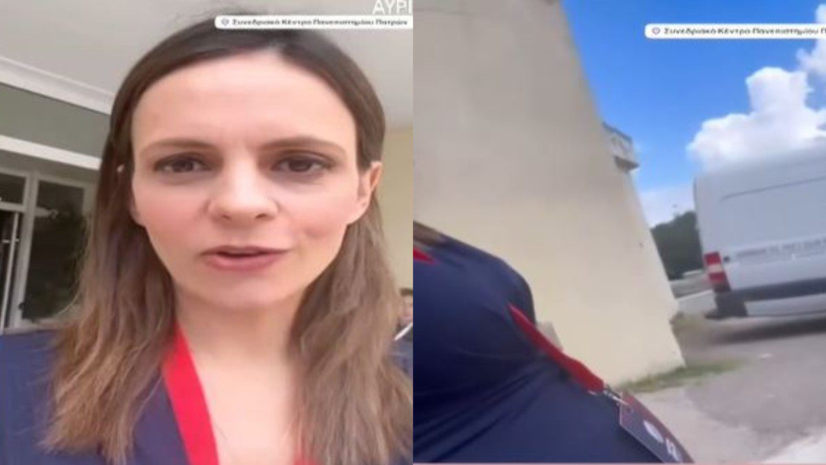 Η Έφη Αχτσιόγλου σε βίντεό της στο Instagram