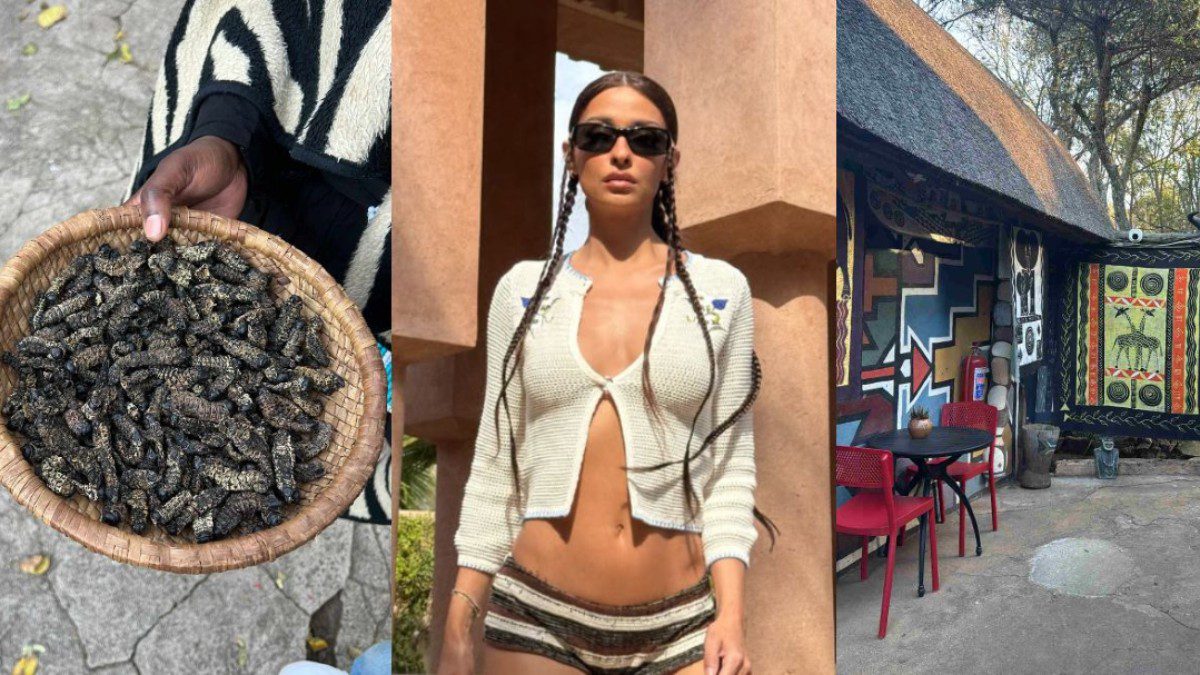 Η Ελένη Φουρέιρα στην Αφρική