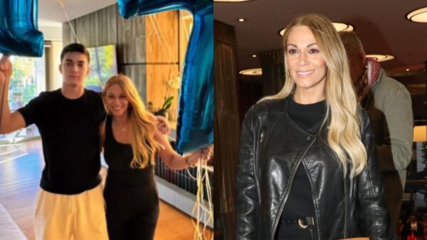 Η Έλλη Κοκκίνου με το γιο της