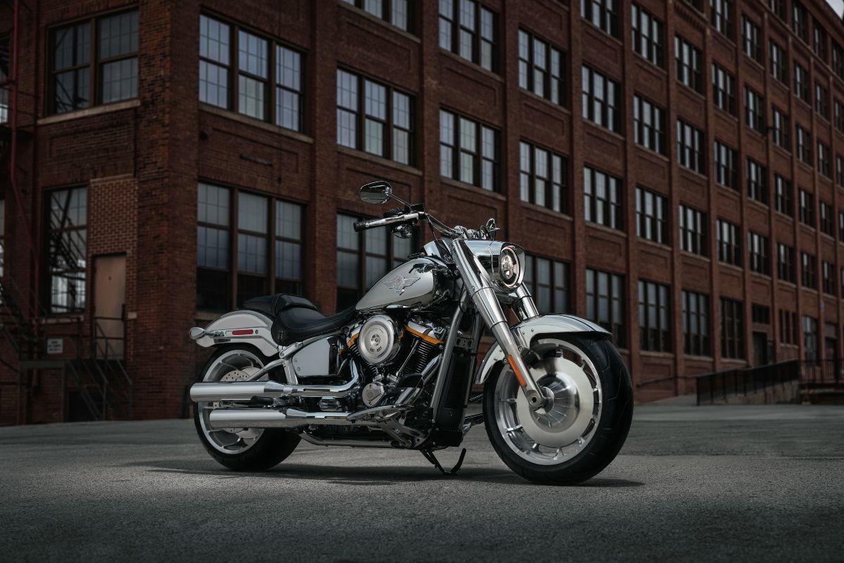 Harley-Davidson Fat Boy Gray Ghost