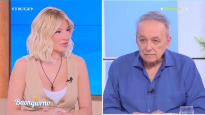 Η Φαίη Σκορδά και ο Ανδρέα Μικρούτσικος