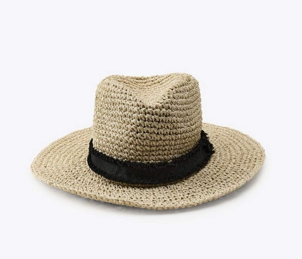 αξεσουάρ ψάθινο καπέλο Zara