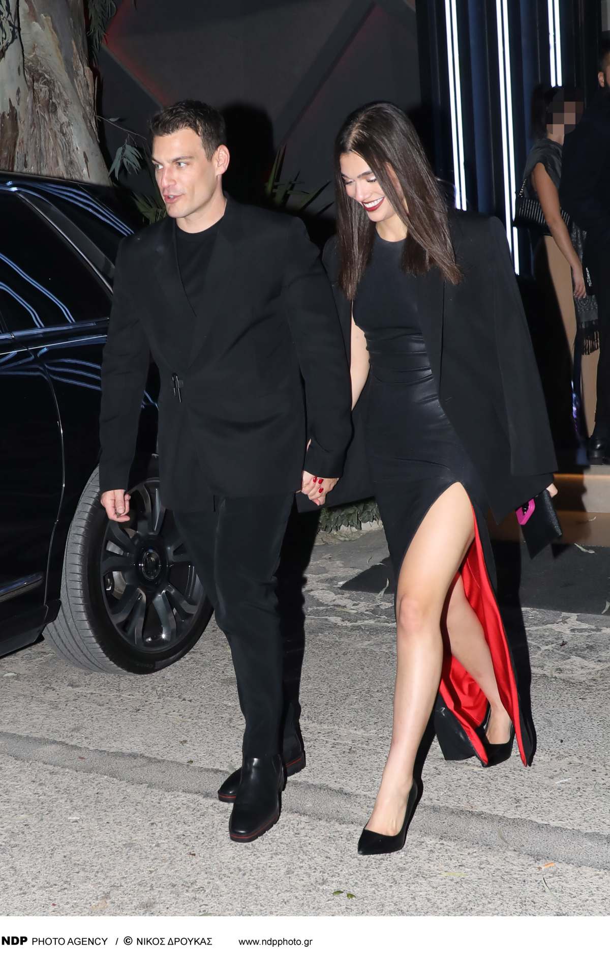 Ο Δημήτρης Φιντιρίκος και η Μελίνα Νικολαΐδη