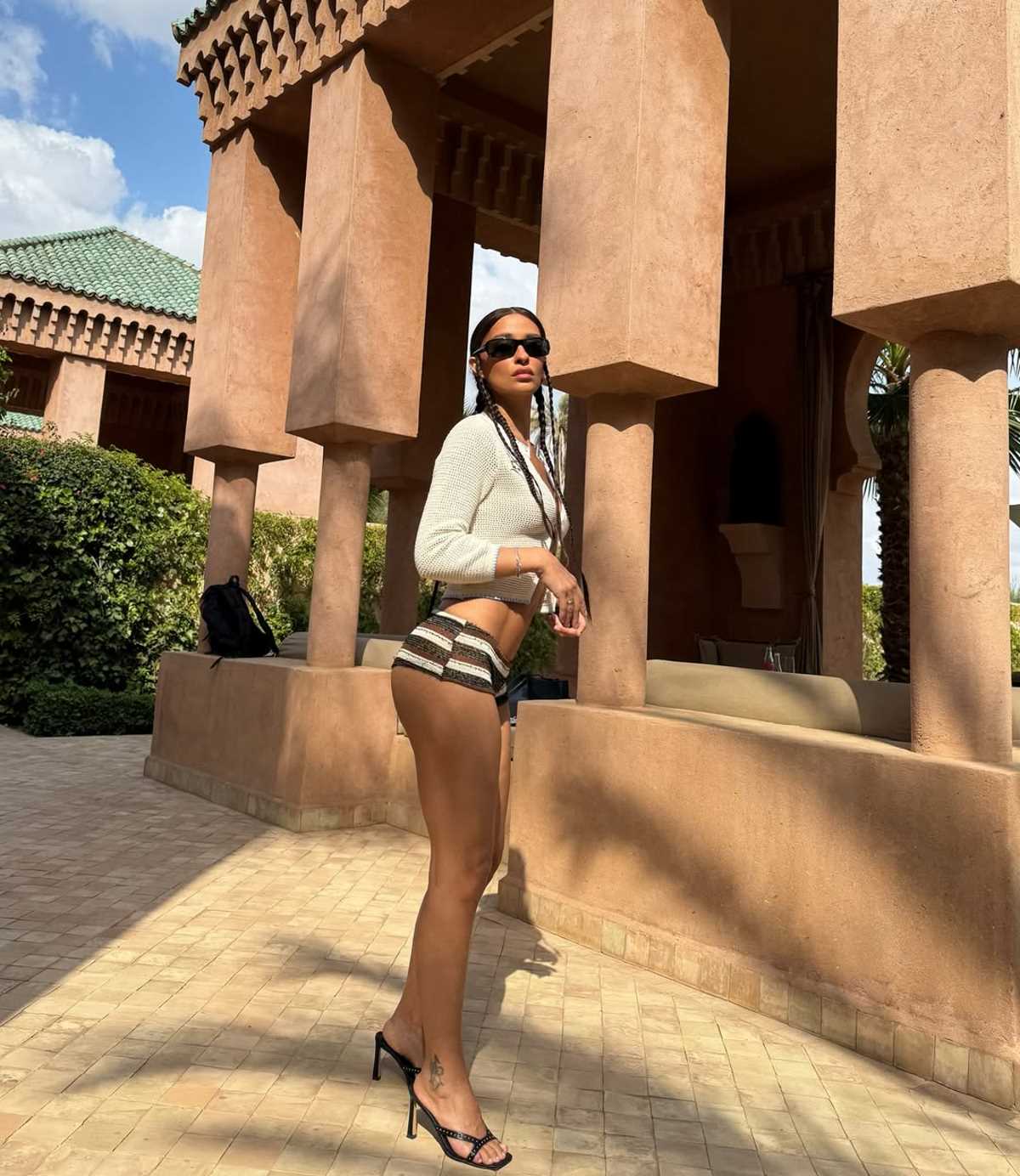 H Ελένη Φουρέιρα στο Μαρόκο