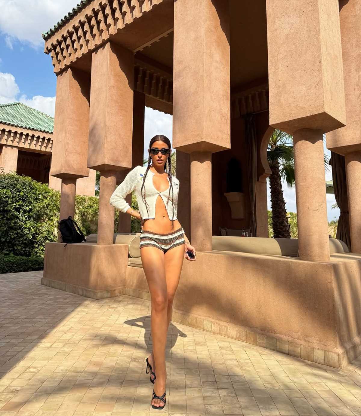 H Ελένη Φουρέιρα στο Μαρόκο