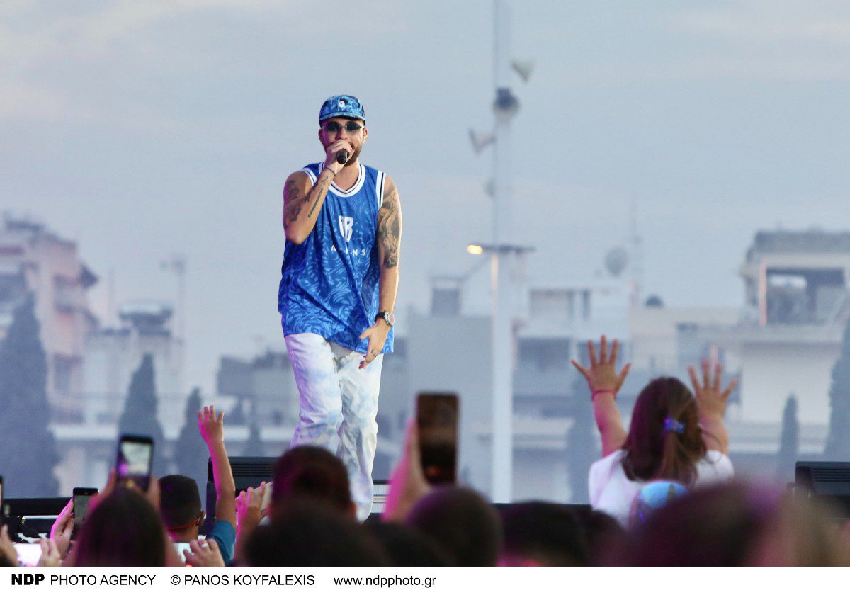 Ο FY σε συναυλία του