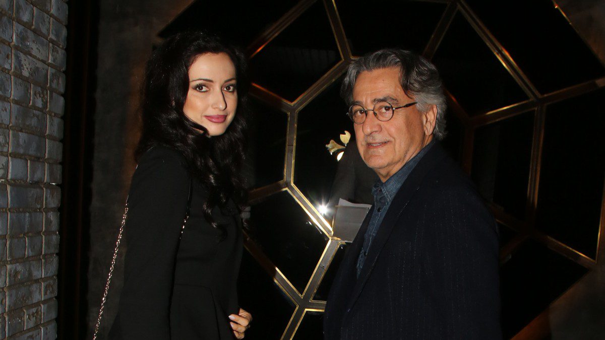 Ο Γαλανός με την σύντροφό του