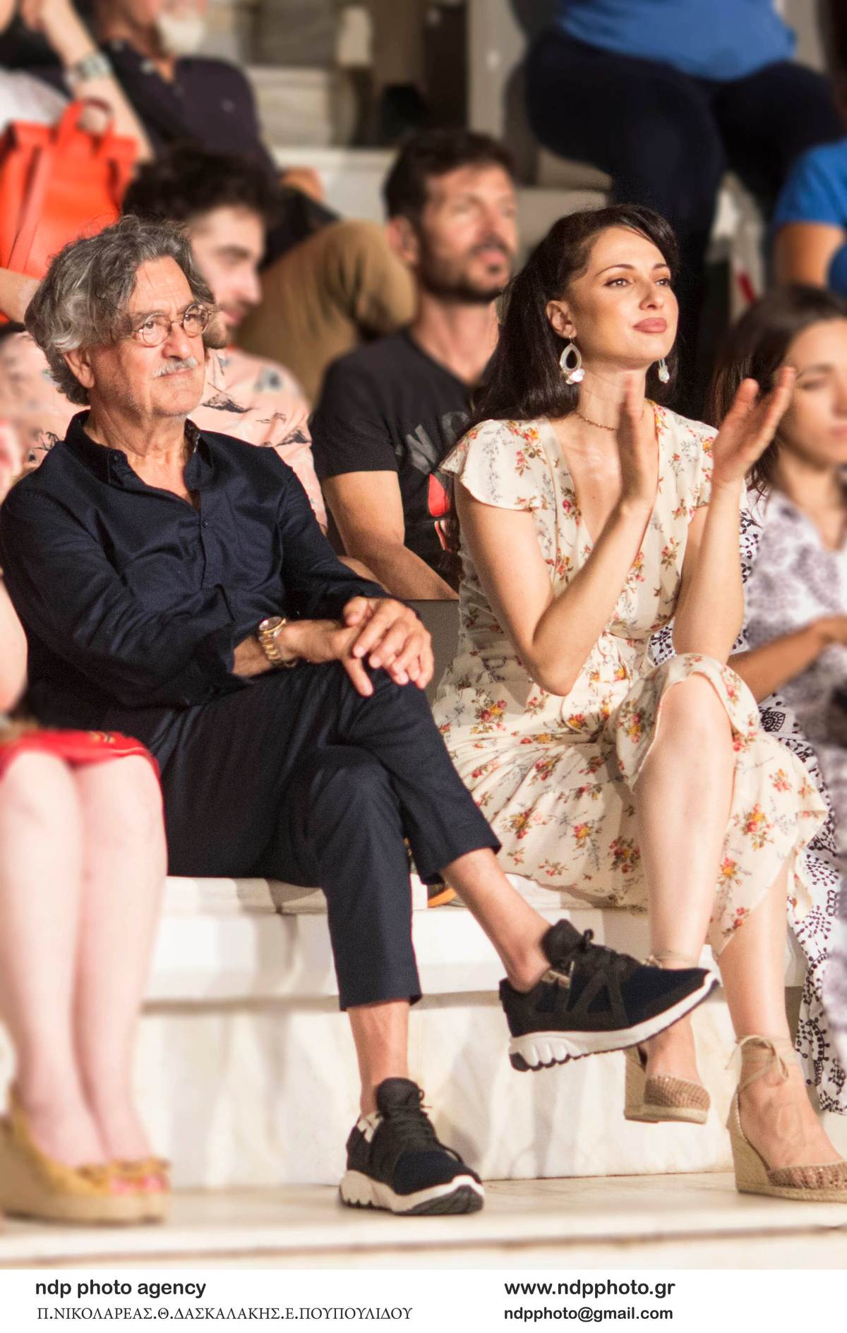 Η τελευταία εμφάνιση του Γαλανού με την σύντροφό του