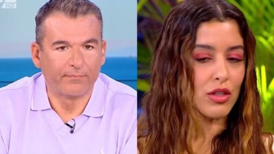 Ο Γιώργος Λιάγκας και η Μαρίνα Σάττι