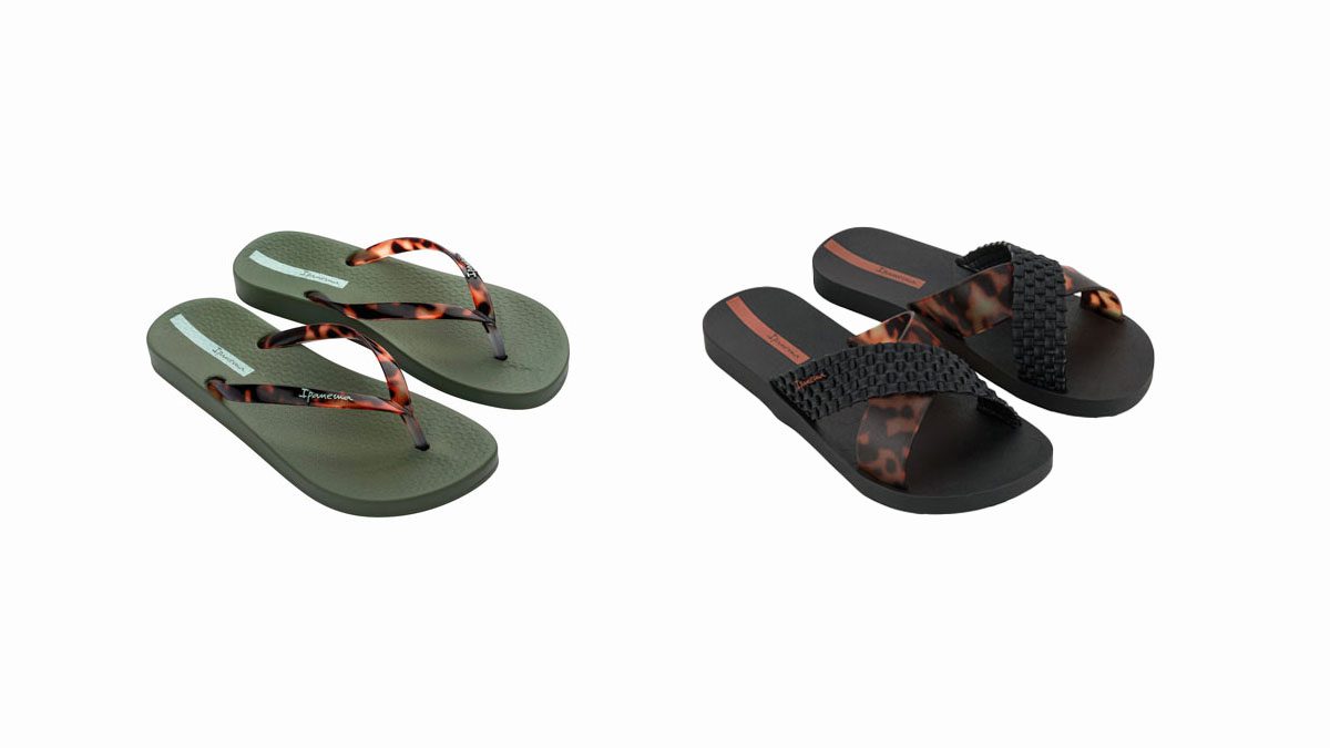 Ipanema σαγιονάρες λεοπάρ