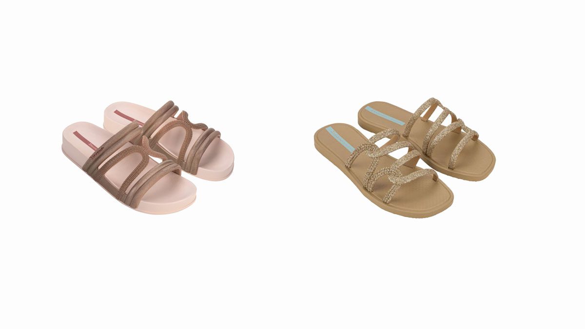 Ipanema σαγιονάρες με γκλίτερ