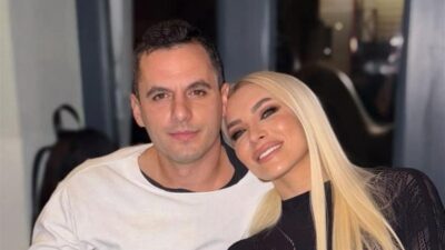 Καινούργιου Κουτσουμπής σε βραδινή τους έξοδο αγκαλιά