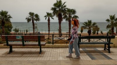 Η αφρικανική σκόνη έπνιξε το παλαιό φάληρο