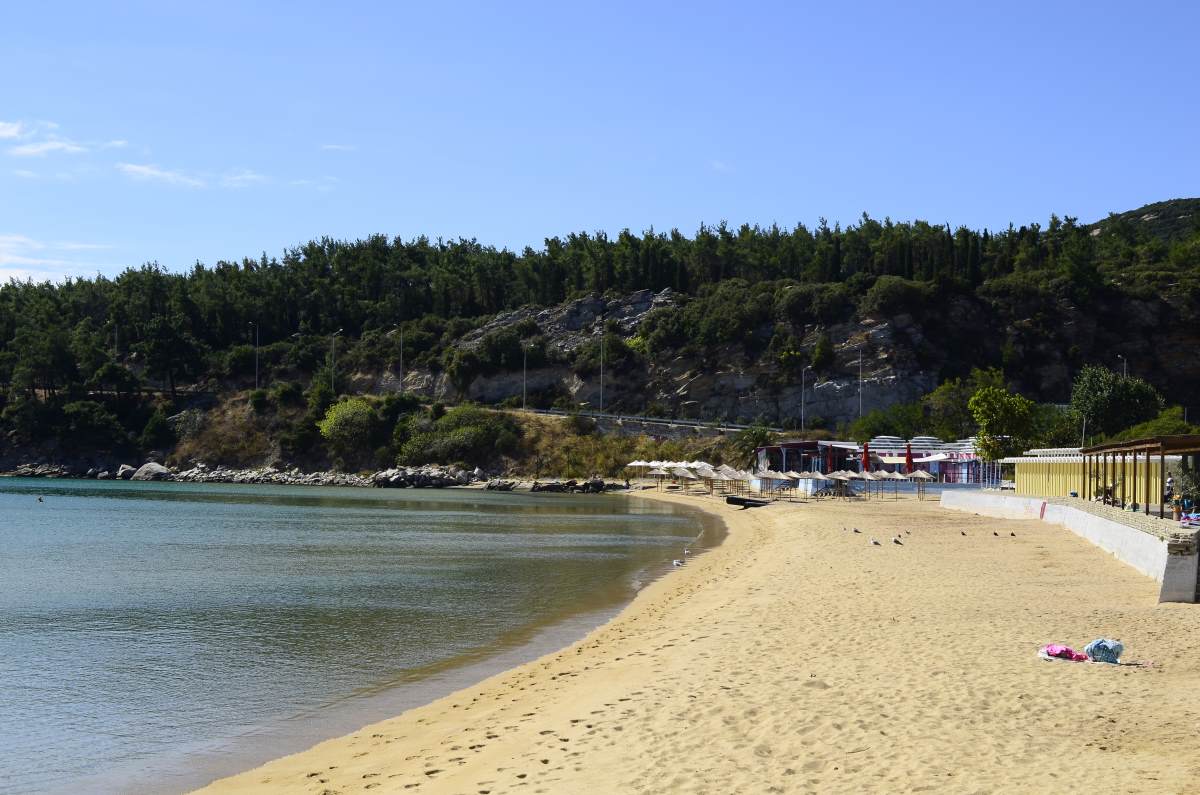 παραλία καλαμίτσα καβάλα