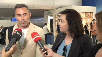 Ο Γιώργος Καπουτζίδης και η Μαρία Κοζάκου