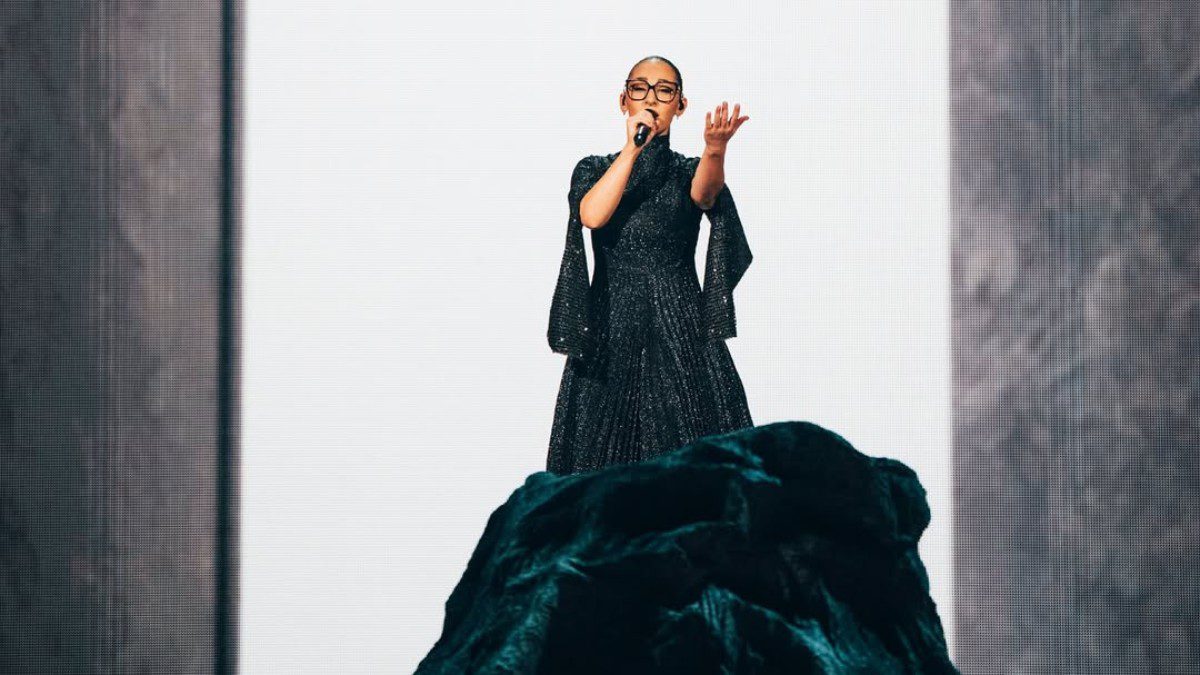 H Klavdia στη σκηνή της Eurovision 2025