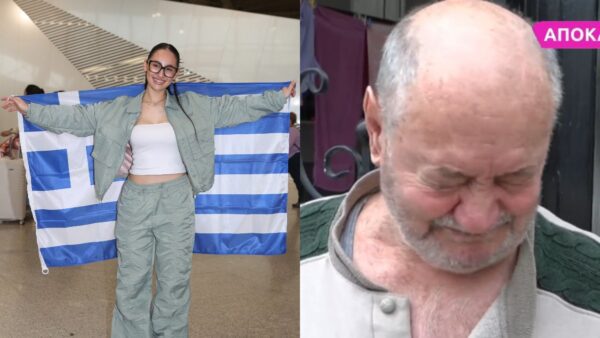 Η Klavdia και ο παππούς της