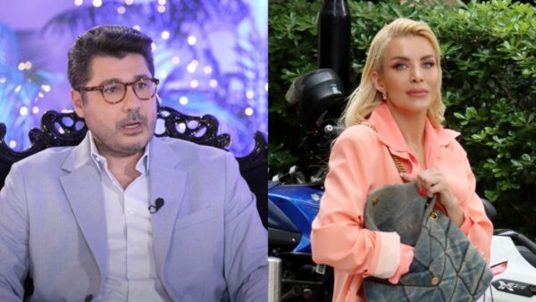 Ο Λάμπρος Κωνσταντάρας και η Κατερίνα Καινούργιου