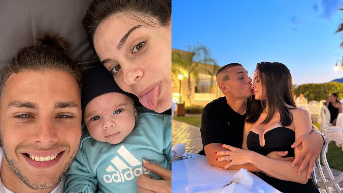 Ο Αλέξανδρος Κοψιάλης, με την Φυρού και το παιδί του και μόνοι τους