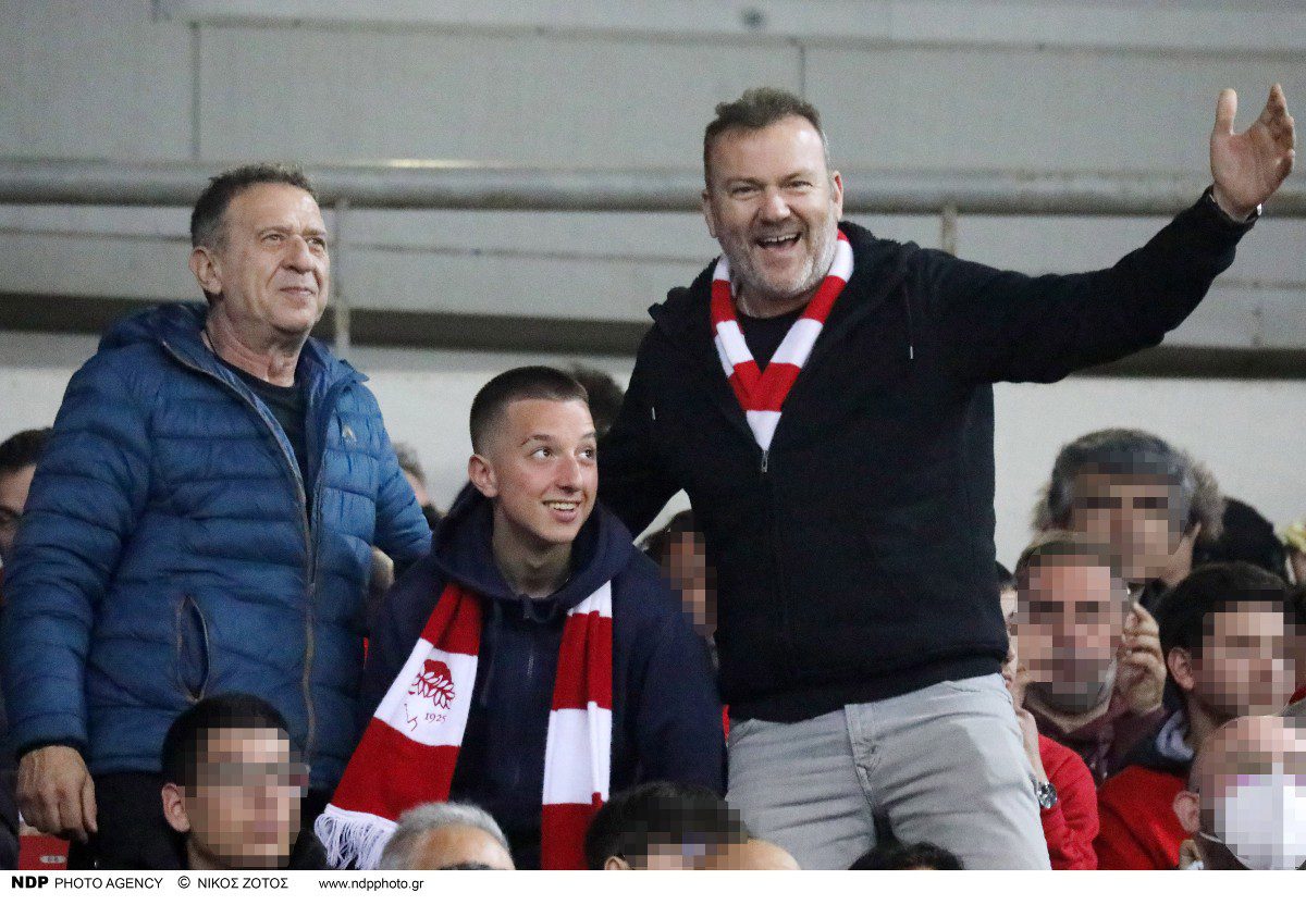 Ο Κώστας Κόκλας μαζί με τον γιο του, Δημήτρη