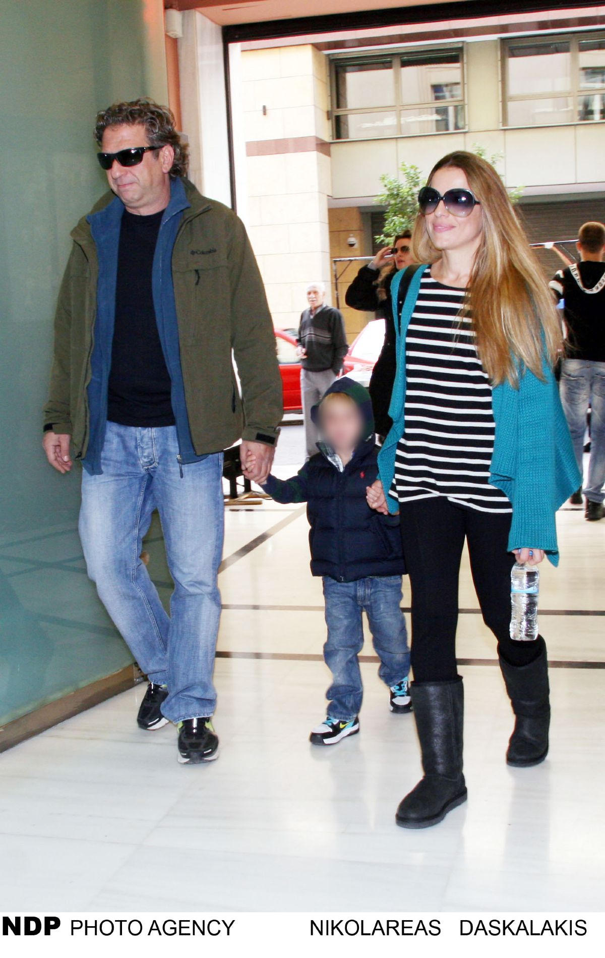 Ο Κώστας Κόκλας και η σύζυγός του Κατερίνα Σούλη το 2011