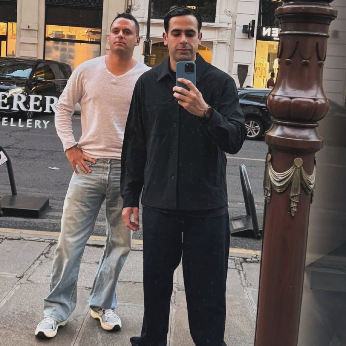 Ο Παναγιώτης Κουτσουμπής και φίλος του