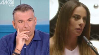 Ο Γιώργος Λιάγκας και η Μαρία Αντωνά