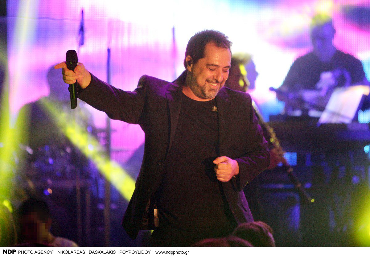 Ο Μάκης Δημάκης σε συναυλία του