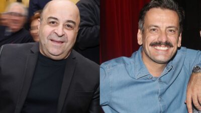 Ο Μάρκος Σεφερλής και ο Θάνος Κιούσης