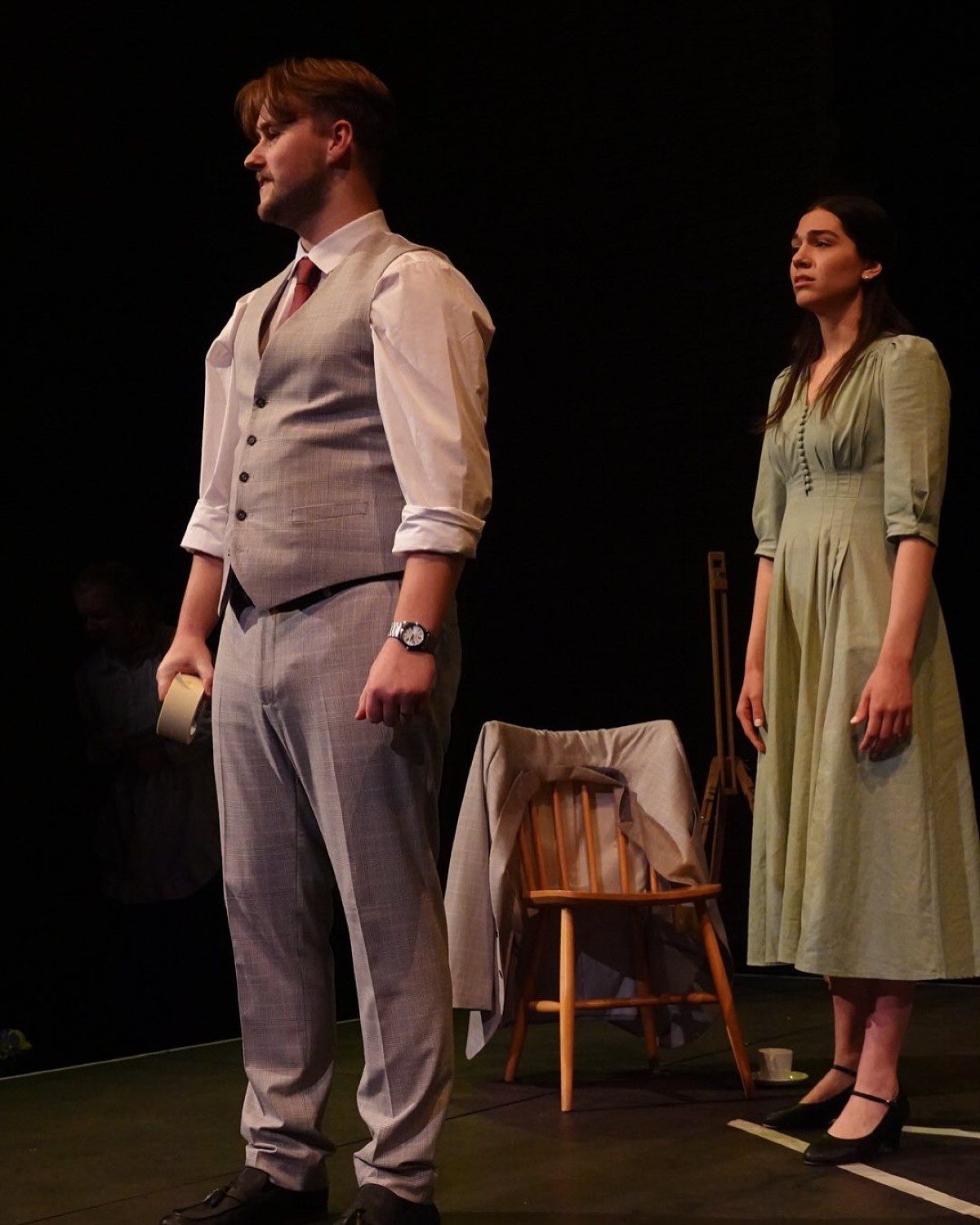 Η Μελίνα Νικολαιδη σε θεατρική παράσταση