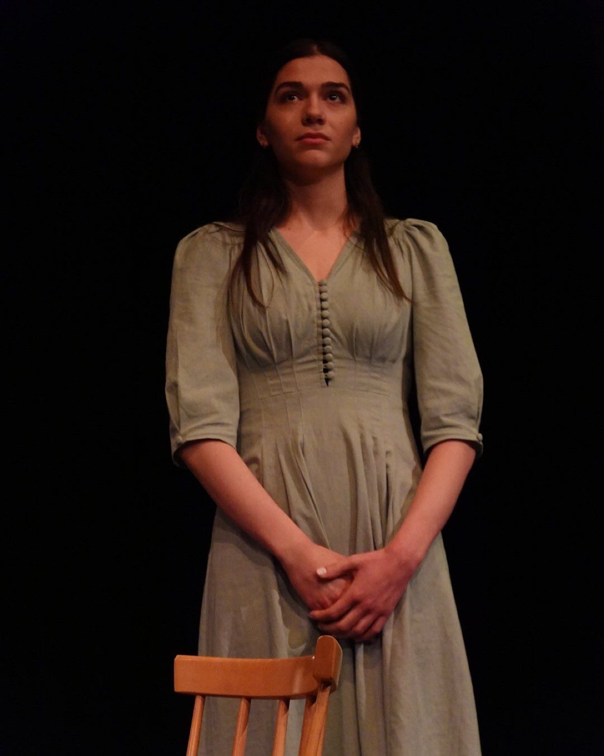 Η Μελίνα Νικολαιδη σε θεατρική παράσταση