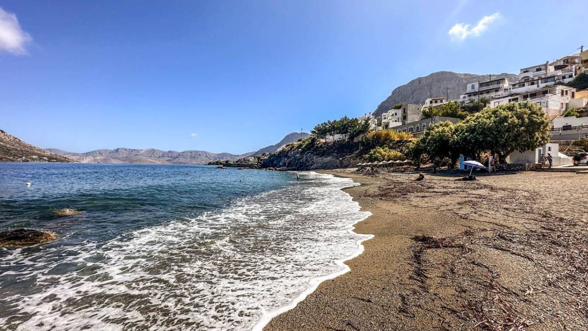 παραλία μελιτσάχα κάλυμνος