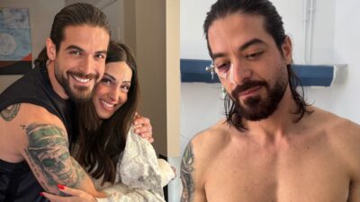 Ο Άρης Μουγκοπέτρος και η Ιωάννα Παλιοσπύρου