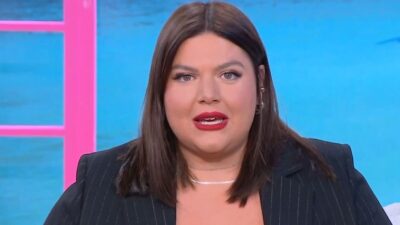 Η Δανάη Μπάρκα στον αέρα του Mega