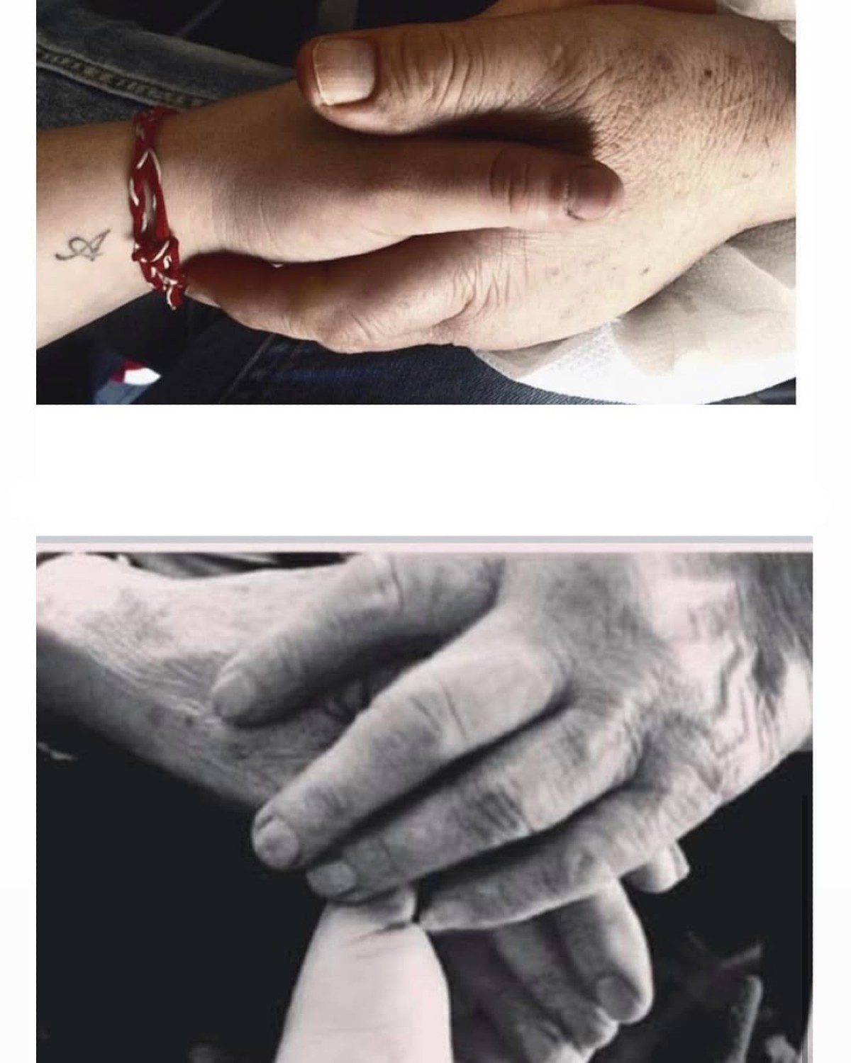 Ενωμένα τα χέρια της Δανάης Μπάρκα με τον παππού και τη γιαγιά της