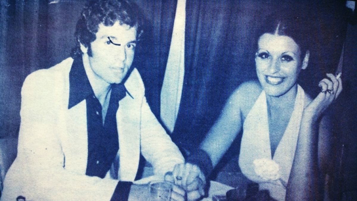 Η Μπελίντα με τον Θόδωρο Βαλταδόρο