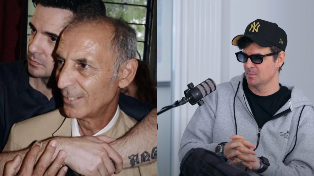 Ο Νίνο με τον πατέρα του