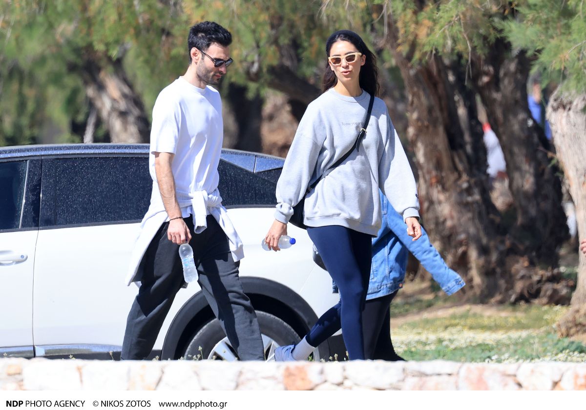 Ο Νικήτας Νομικός και η Άννα Πρέλεβιτς στη Γλυφάδα